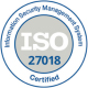 Logo zur ISO-Zertifizierung 27018